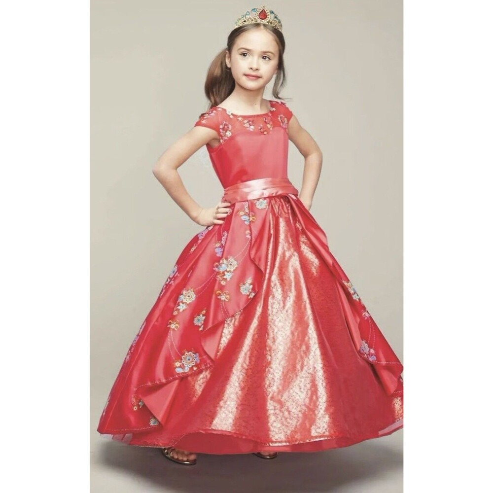 Chasing Fireflies Disney Deluxe Elena of Avalor Halloween Costume Size 8